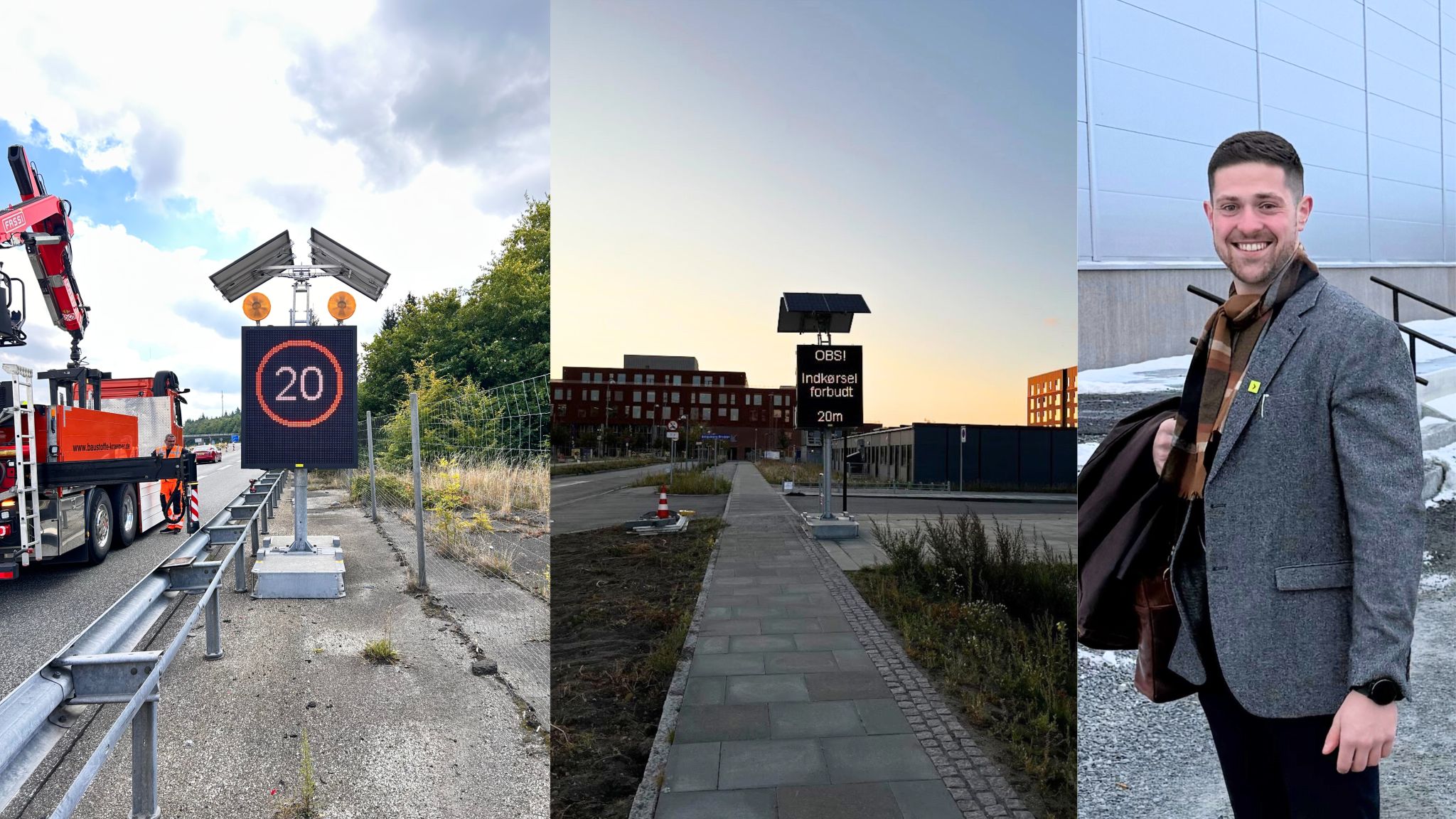 Bli kjent med våre mobile digitale trafikkskilt