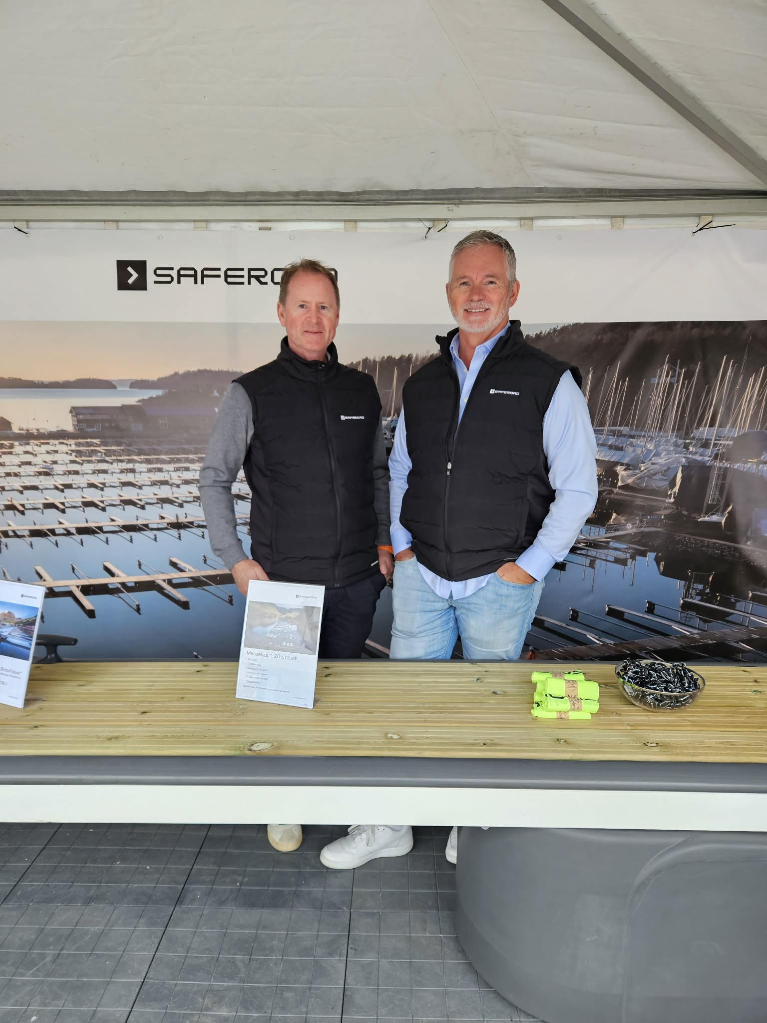 Jarle og Geir på Båter i Sjøen 2026, Aker Brygge