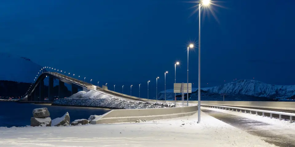 Nordøyvegen, Norway